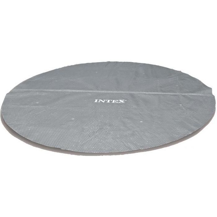 Reinforced bubble cover for swimming pools - Round - Ø 4.27 m - Gray