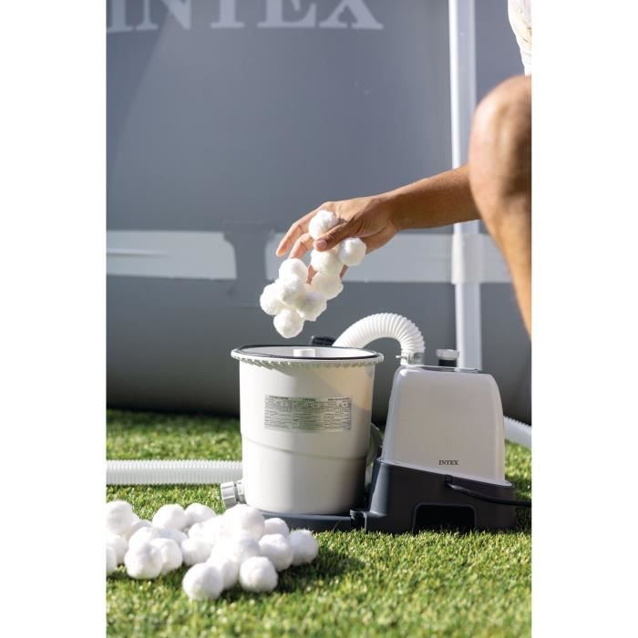 Filter Balls - INTEX - Filtration fineness 3 to 5 microns - Lifespan 3 to 5 years