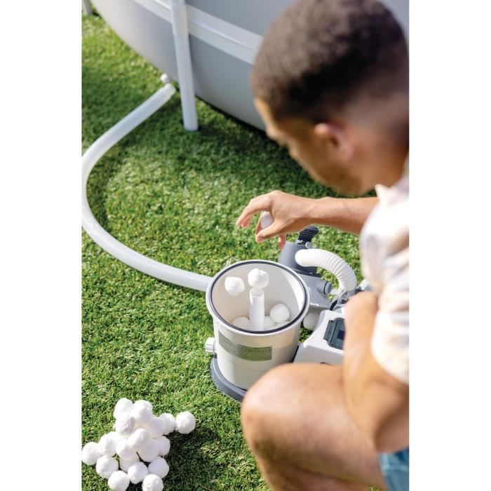 Filter Balls - INTEX - Filtration fineness 3 to 5 microns - Lifespan 3 to 5 years