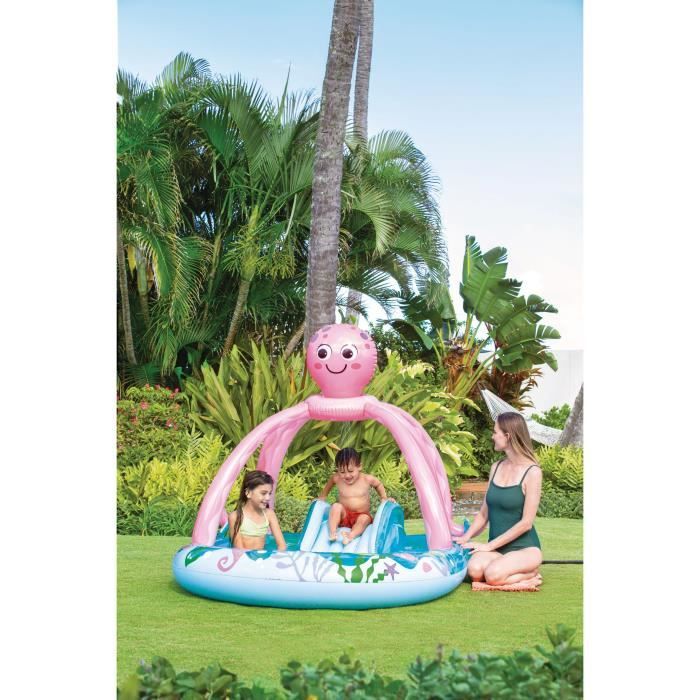 Inflatable playground - INTEX - Octopus - 229 liters - 2 years and over - 234 x 183 x 150 cm