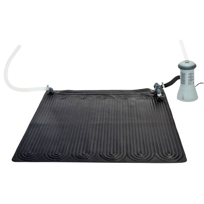 Intex PVC heated solar carpet 1.2x1.2 m black 28685 91056