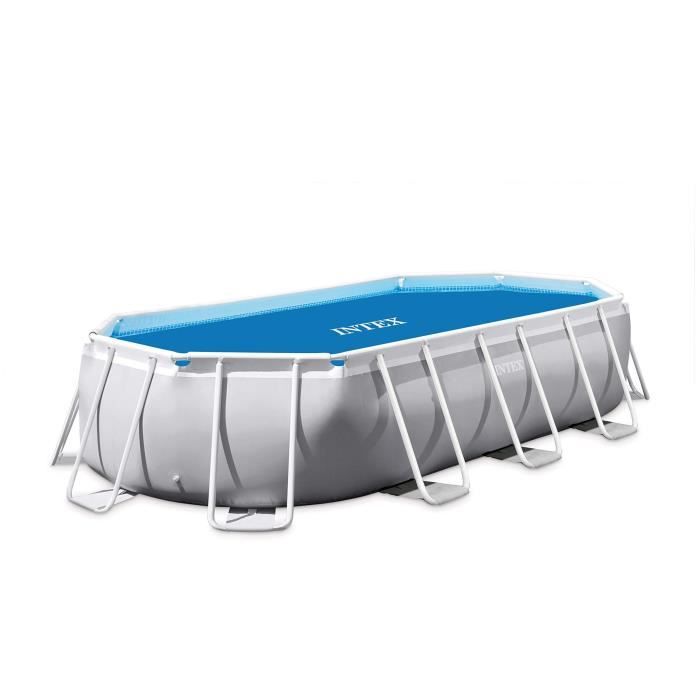 Bubble cover for oval swimming pool Intex UTF00148 - 4.00m x 2.00m - Blue - 120 microns