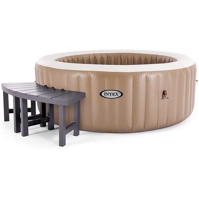 Intex - 28514 - 2 -piece medium pack around 4 -seater round spa