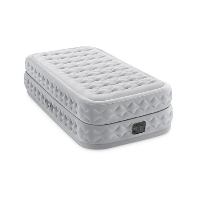 INTEX Inflatable Mattress - 64488ND - Supreme Air Flow - 1.91 x 0.99 x 0.51 m - Single - Indoor - Built-in Electric Inflator