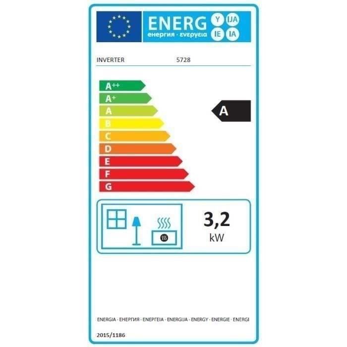INVERTER 5728 Electronic kerosene stove 3200 W, 7.2 L tank