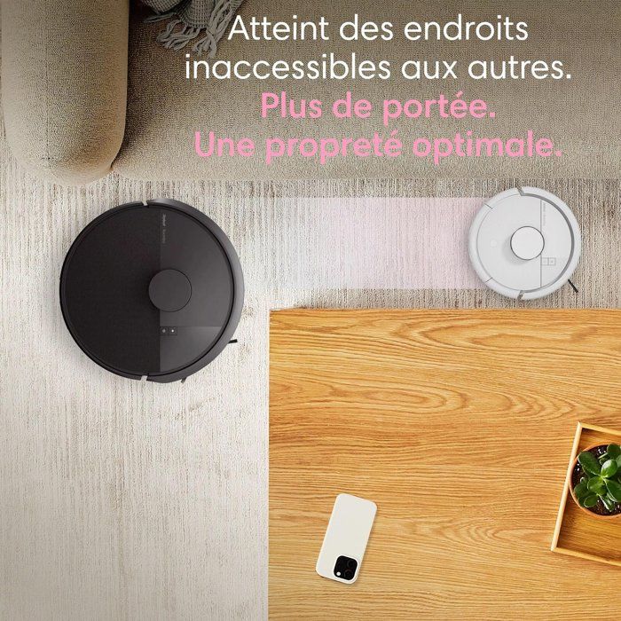 iRobot Roomba Mini White - Robot Vacuum and Mop + AutoEmpty Docking Station - 7,000 Pa - 2.5 L Dust Bag (Docking Station)