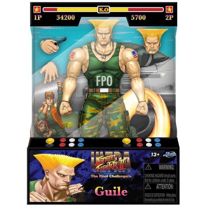 Jada - 4 Metal Figures - Science Fiction Guile - 6.5cm - Ages 8+