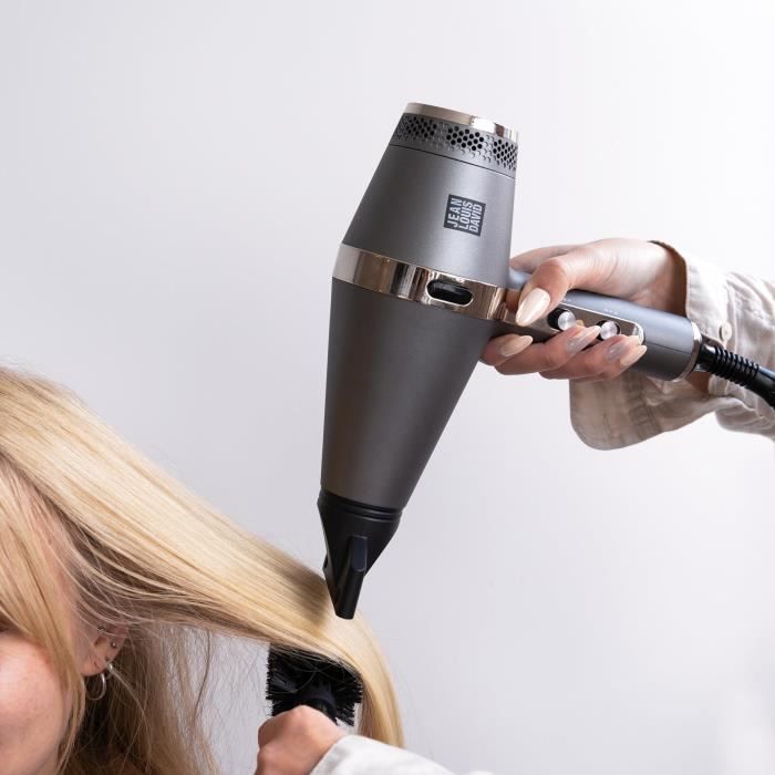 JEAN LOUIS DAVID Professional Hair Dryer - Exclusive Infrared Technology - 2 Speed Setting - 3 Temperatures - Cold Air