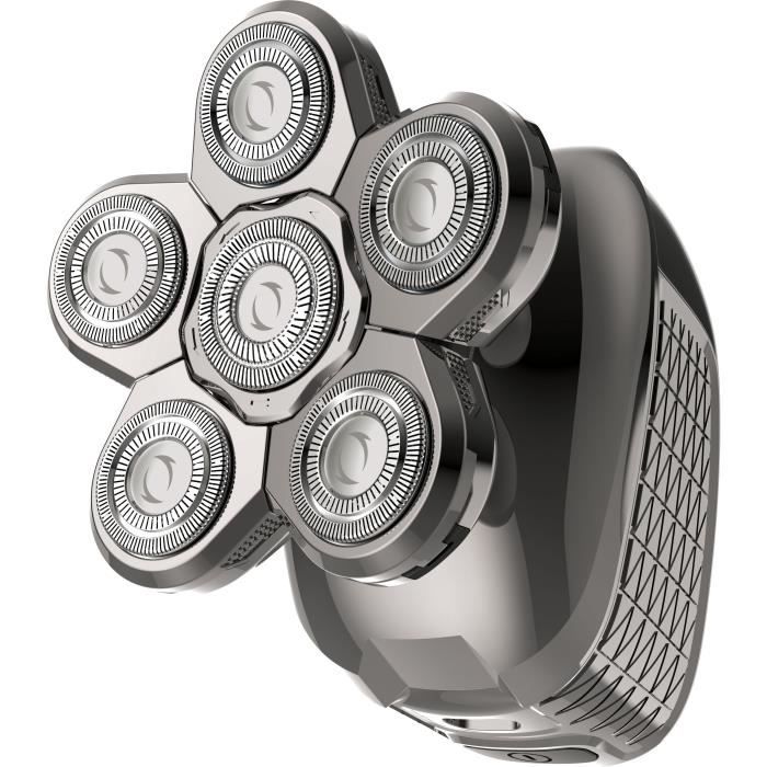 Hair razor - JEAN LOUIS DAVID - JLD 360 XTREME HEAD SHAVER - 6 rotating heads - 60 min battery life