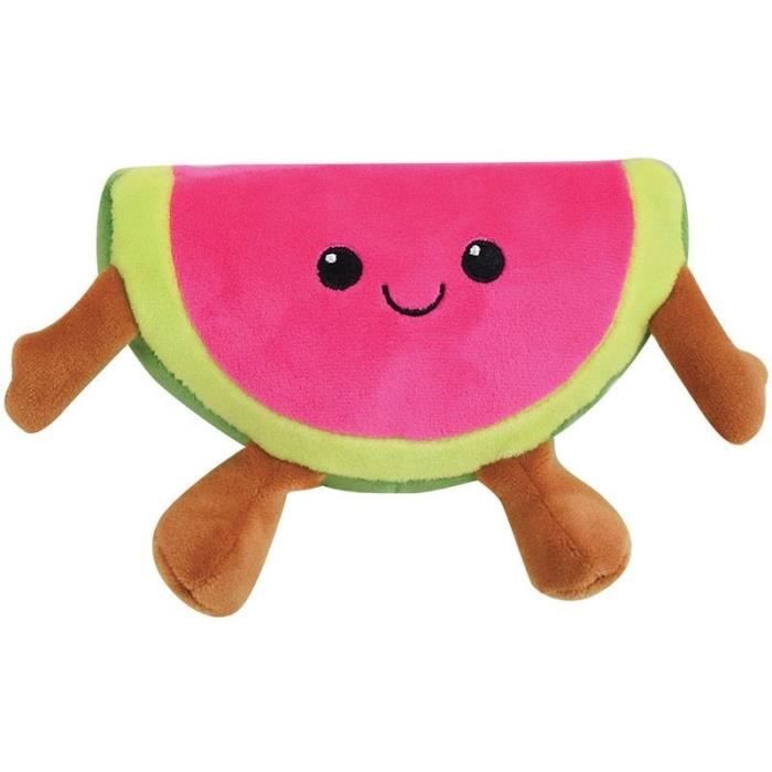 JEMINI Fruity 's box of 6 soft plush fruits and vegetables +/- 17 cm
