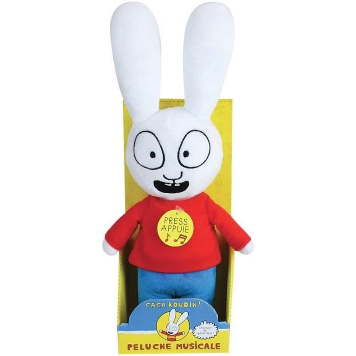 JEMINI Simon soft toy +/- 30 cm generic musical ca ca it's Simon caca sausage