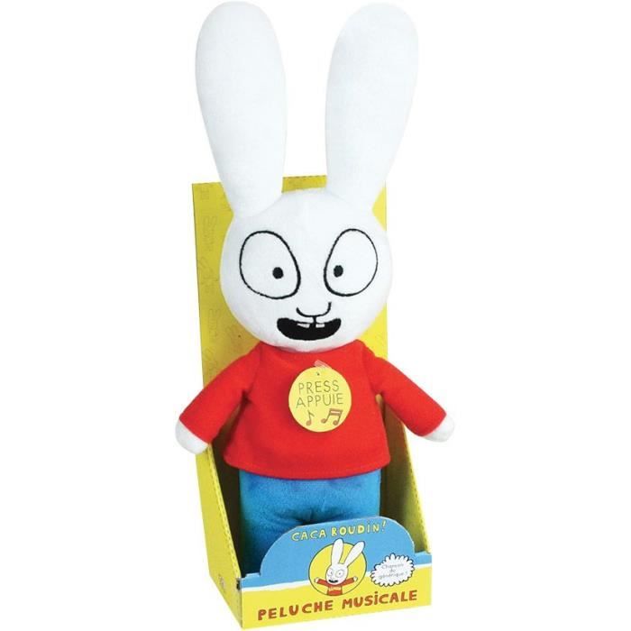 JEMINI Simon soft toy +/- 30 cm generic musical ca ca it's Simon caca sausage