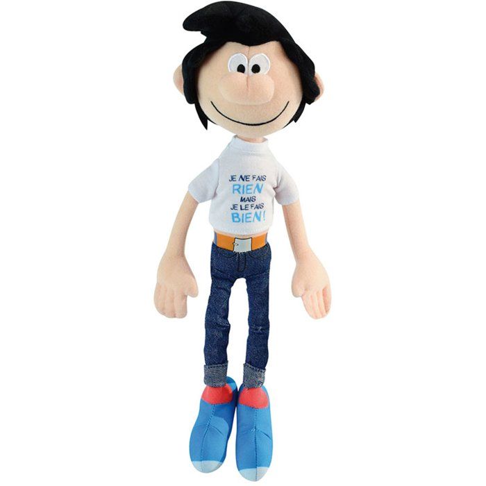 Gaston Lagaffe Plush Toy - Set of 3 - Messages - 30 cm - JEMINI