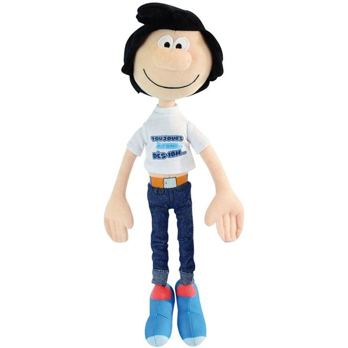 Gaston Lagaffe Plush Toy - Set of 3 - Messages - 30 cm - JEMINI