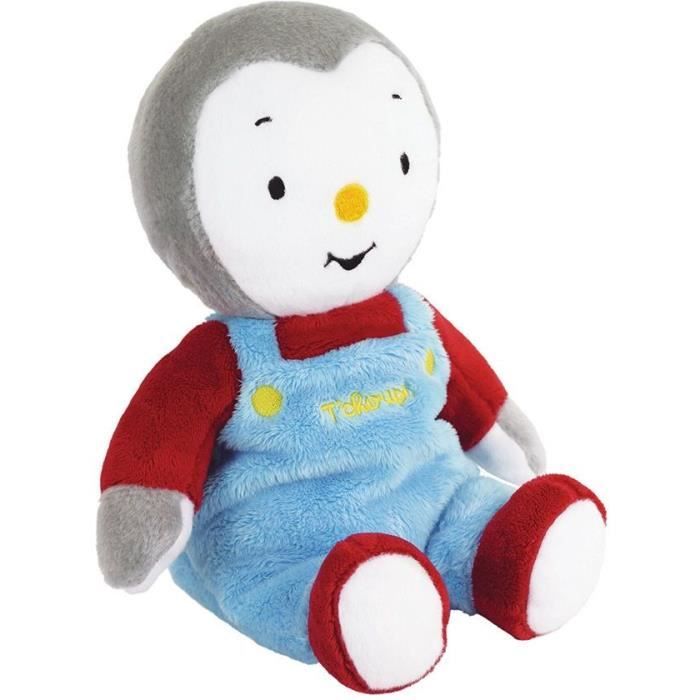 T'choupi Plush Hot Water Bottle +/- 21 cm with Micro Clay Beads - JEMINI - Soothes stomach aches and warms.