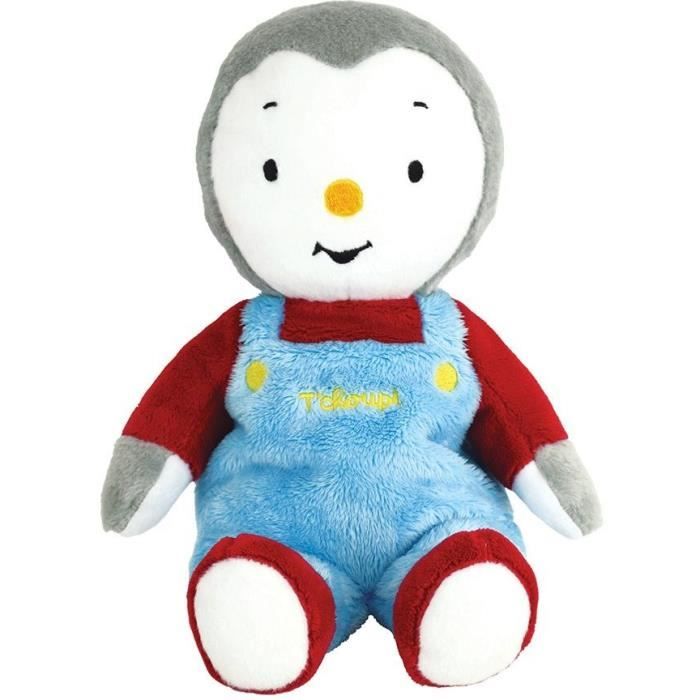 T'choupi Plush Hot Water Bottle +/- 21 cm with Micro Clay Beads - JEMINI - Soothes stomach aches and warms.