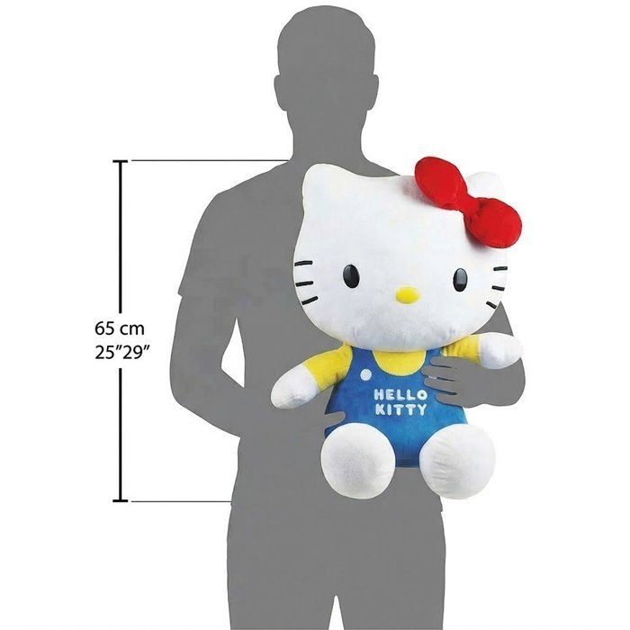 Giant XXL Plush Toy - Hello Kitty - JEMINI - 65 cm - Ultra Soft - Machine Washable