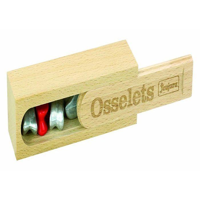 JEUJURA Wooden box - Osselets