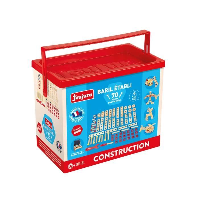 JEUJURA Built barrel - 70 pieces for DIY