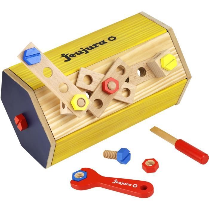 Wooden toolbox - JEUJURA - Transportable