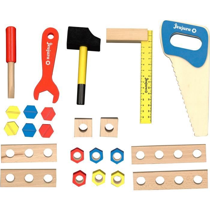 Wooden toolbox - JEUJURA - Transportable