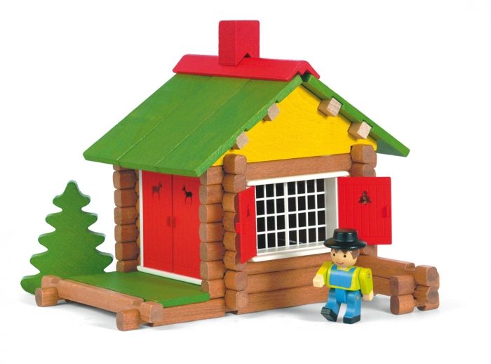 JEUJURA - My Wooden Chalet 100 pieces