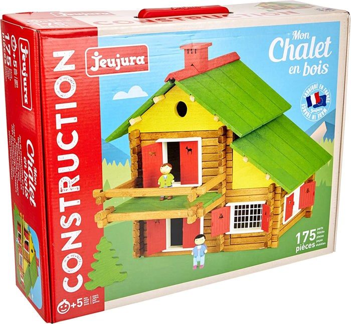JEUJURA - Wooden construction - My Wooden Chalet 175 pieces