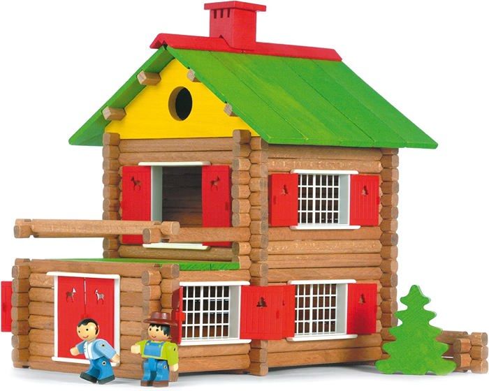 JEUJURA - Wooden construction - My Wooden Chalet 175 pieces