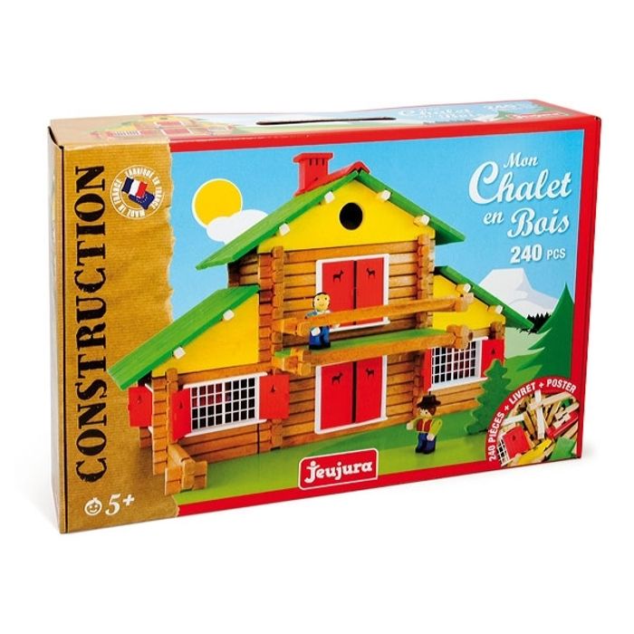 JEUJURA - My Wooden Chalet 240 pieces