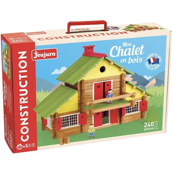 JEUJURA - My Wooden Chalet 240 pieces