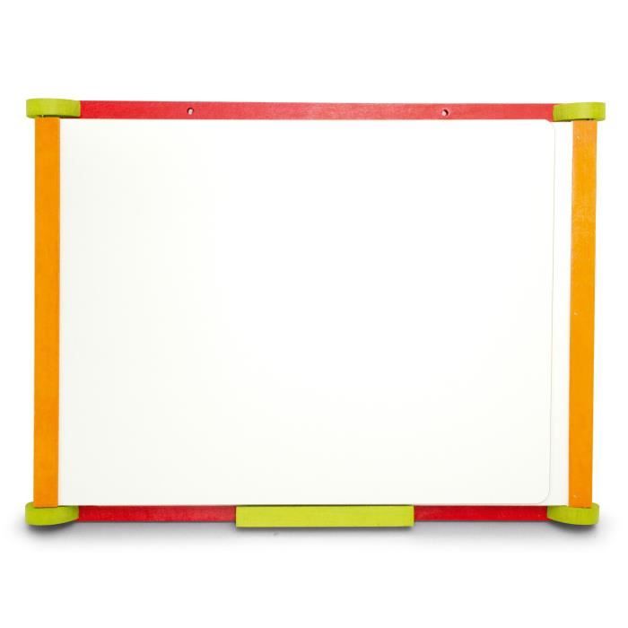 Triptych wooden table 3 faces (1 magnetic and 2 chalk)