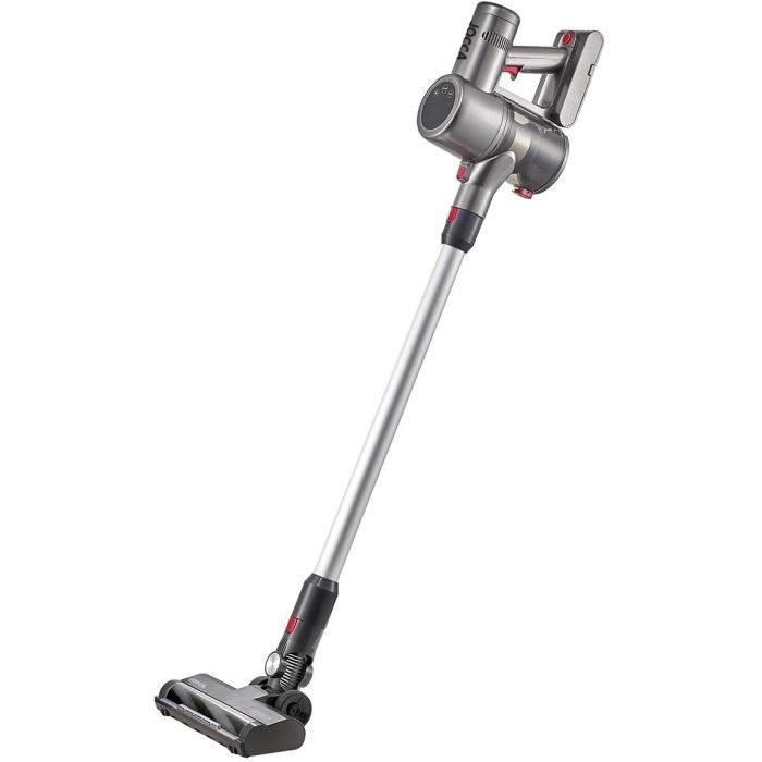 JOCCA Cordless Touchscreen Stick Vacuum Cleaner - 8000 Pa - 55 minutes - 0.7 L - Grey