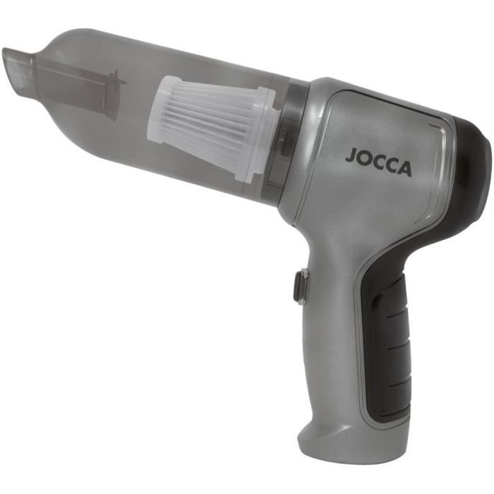 Car vacuum cleaner - JOCCA - 2000 mAH - 2 speeds - Grey
