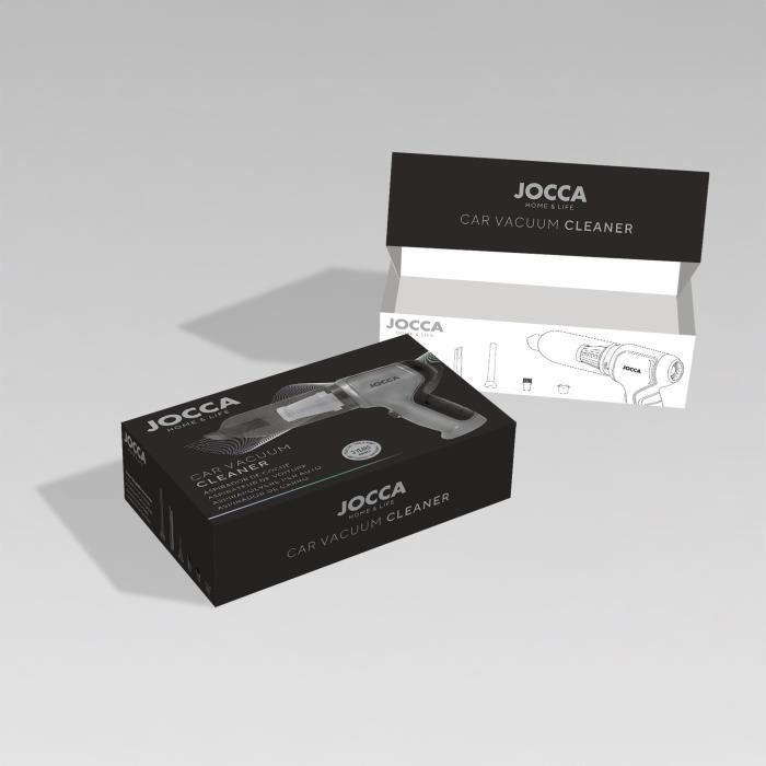 Car vacuum cleaner - JOCCA - 2000 mAH - 2 speeds - Grey