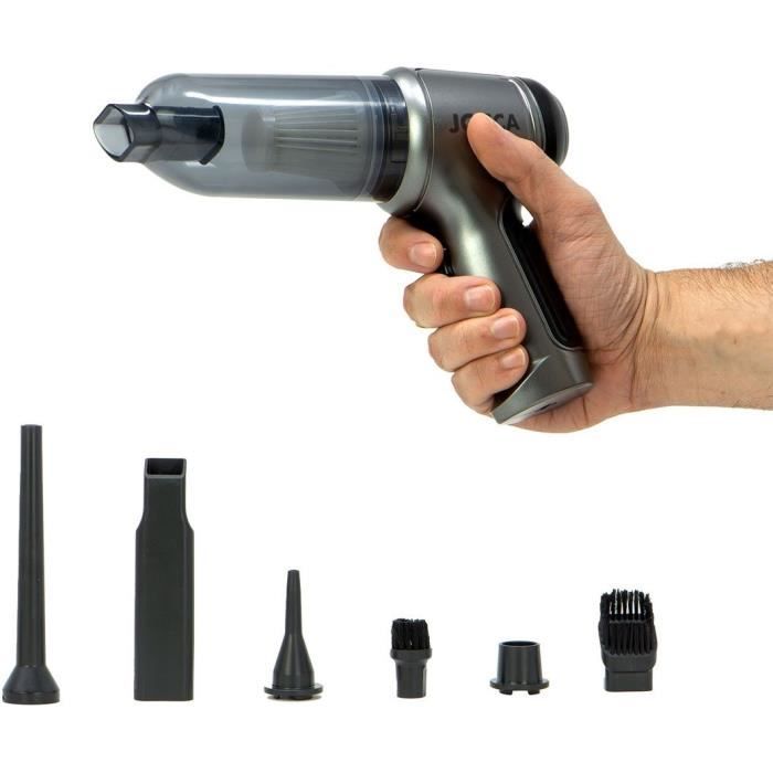 Car vacuum cleaner - JOCCA - 2000 mAH - 2 speeds - Grey