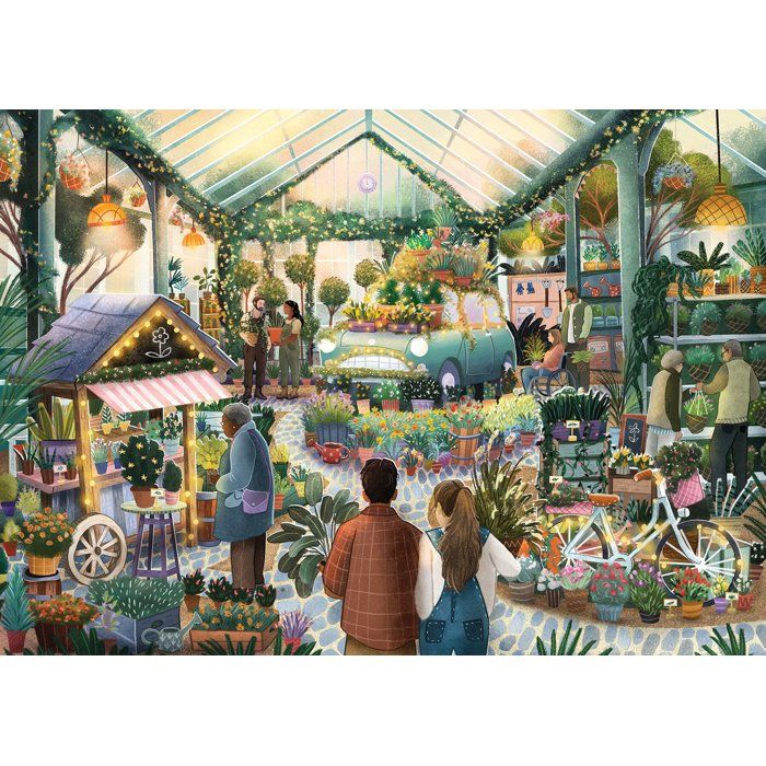 Puzzle - JUMBO - FALCON - The Garden Centre - 1000 pieces - Des 12 ans