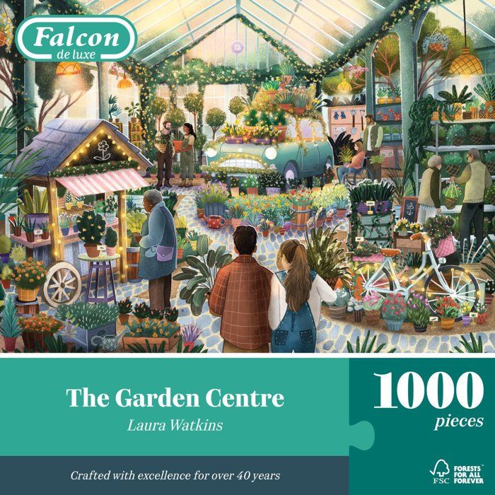 Puzzle - JUMBO - FALCON - The Garden Centre - 1000 pieces - Des 12 ans