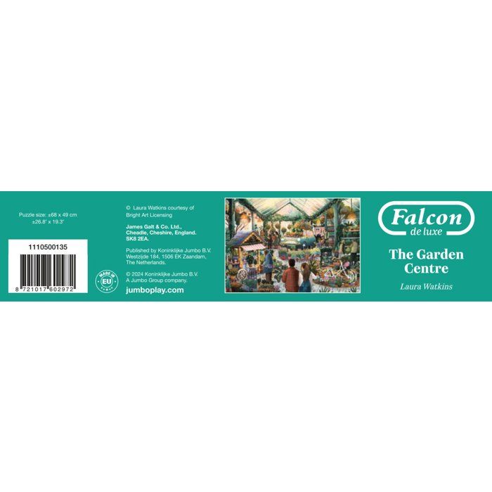 Puzzle - JUMBO - FALCON - The Garden Centre - 1000 pieces - Des 12 ans