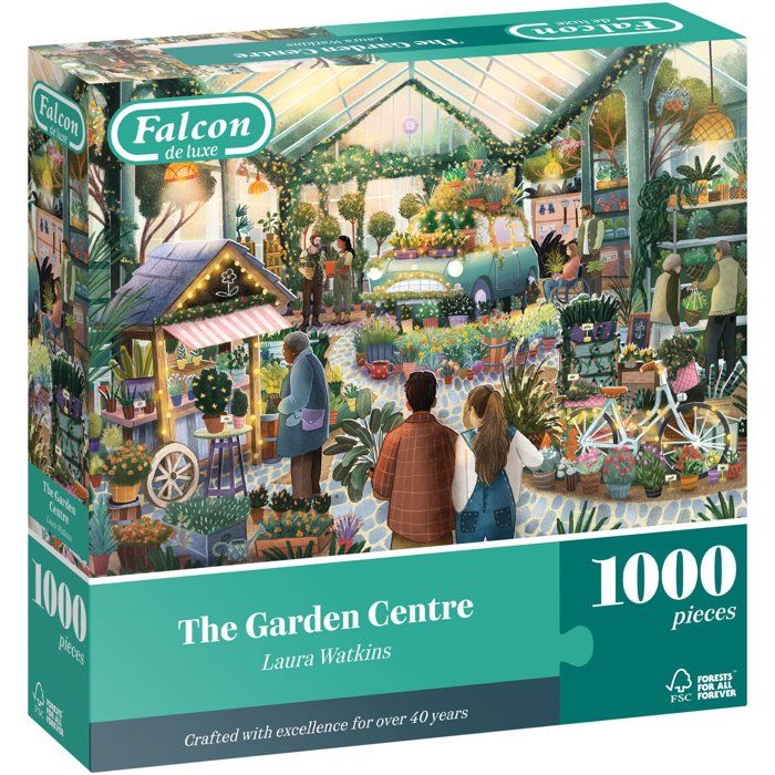 Puzzle - JUMBO - FALCON - The Garden Centre - 1000 pieces - Des 12 ans