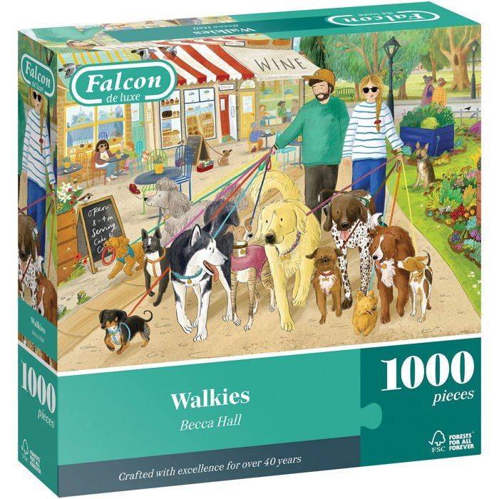 Puzzle - JUMBO - FALCON - Walkies - 1,000 pieces - Ages 12 and up