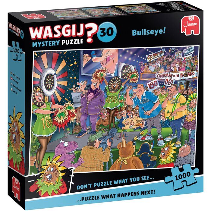 Puzzle - JUMBO - WASGIJ MYSTERY 30 - Right on Target! - 1,000 pieces - Ages 12 and up