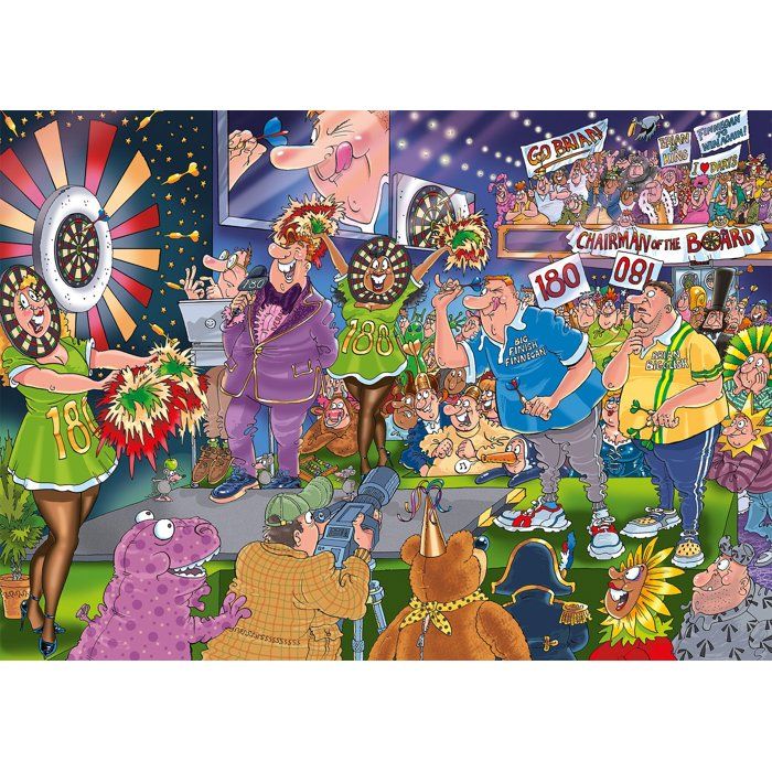 Puzzle - JUMBO - WASGIJ MYSTERY 30 - Right on Target! - 1,000 pieces - Ages 12 and up