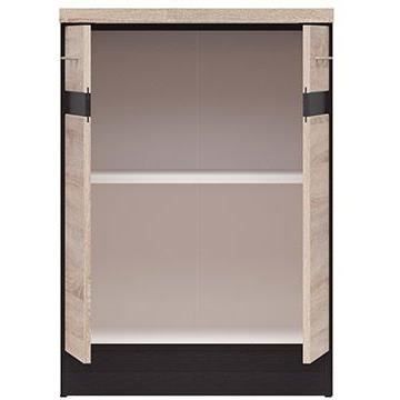 Junona Cooking Low Cabinet 60 Cm - 2 doors - Worktop - Chene Sonoma