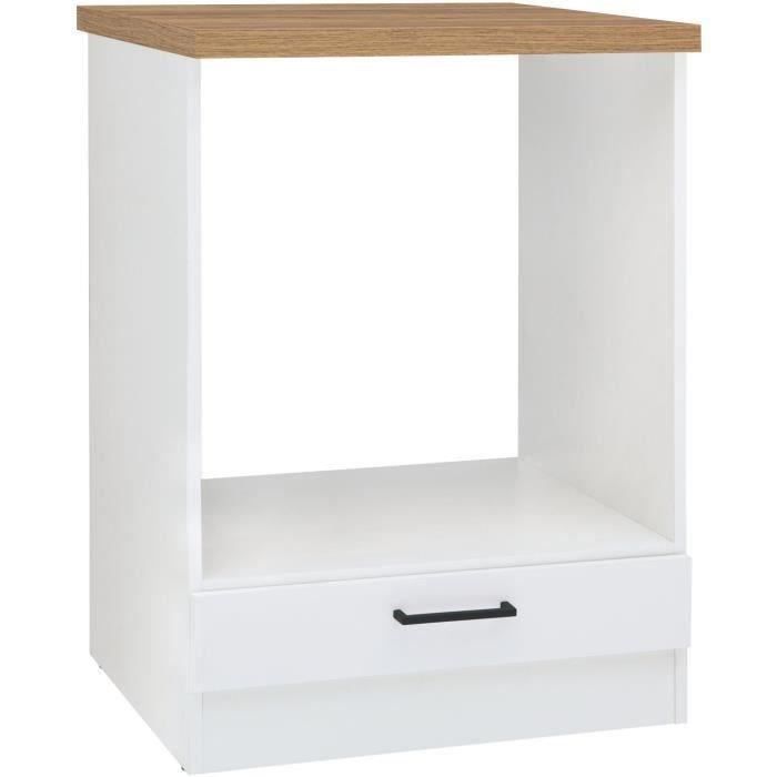 Junona Low Furniture Four 60 cm - Work plan - Brilliant white