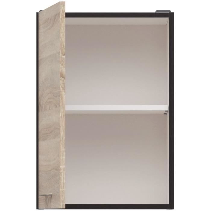 Junona High furniture 40 cm - 1 door - oak sonoma
