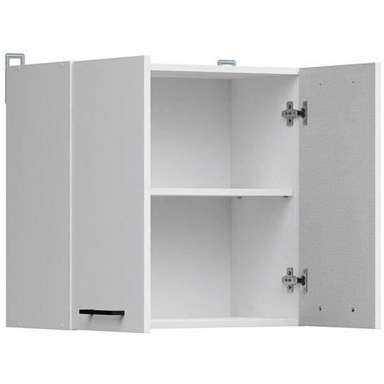 Junona High furniture 60 cm - 2 doors - shiny white
