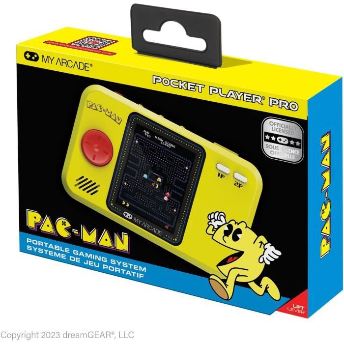 Pocket Player PRO - Pac-Man - Retrogaming game - 7cm High Resolution Screen