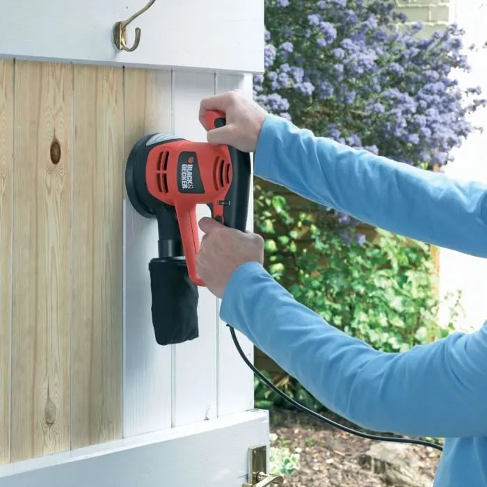 BLACK & DECKER Eccentric sander 125mm 480W