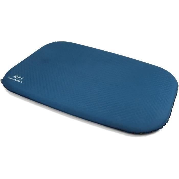 Self-inflating mattress - KAMPA - Luxury 10 SIM Double - 2 people - 1.98 mx 1.30 m - Blue
