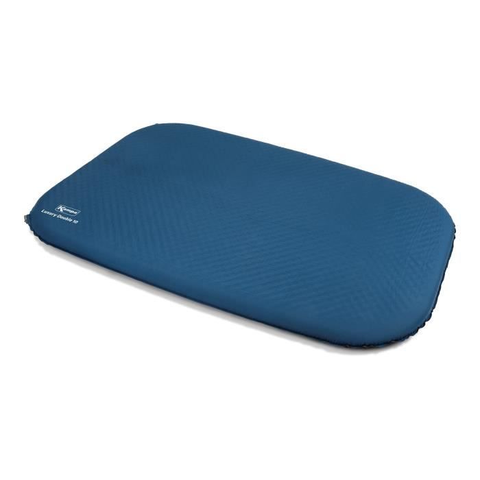 Self-inflating mattress - KAMPA - Luxury 10 SIM Double - 2 people - 1.98 mx 1.30 m - Blue